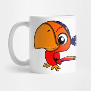 Parrot Funny Pirates Mug